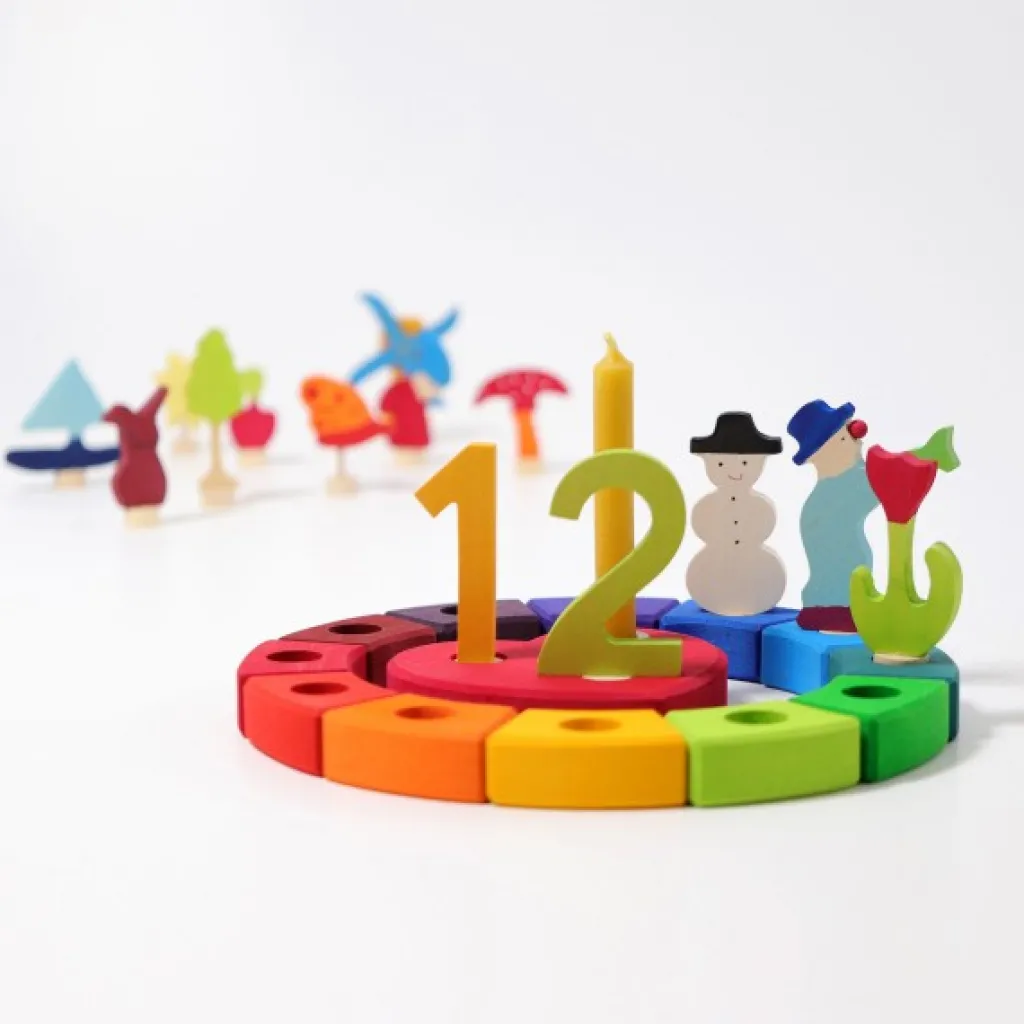 Grimm's Celebrations Anelli E Stand Waldorf | Anello di celebrazione Arcobaleno - Grimm's