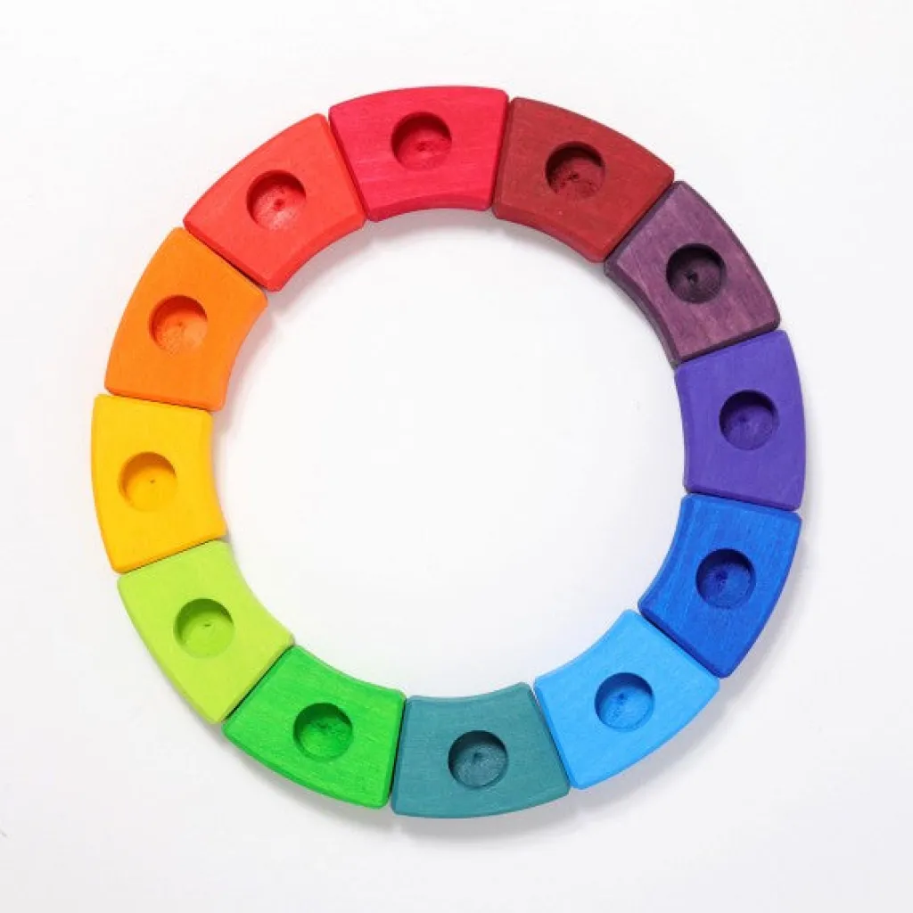 Grimm's Celebrations Anelli E Stand Waldorf | Anello di celebrazione Arcobaleno - Grimm's