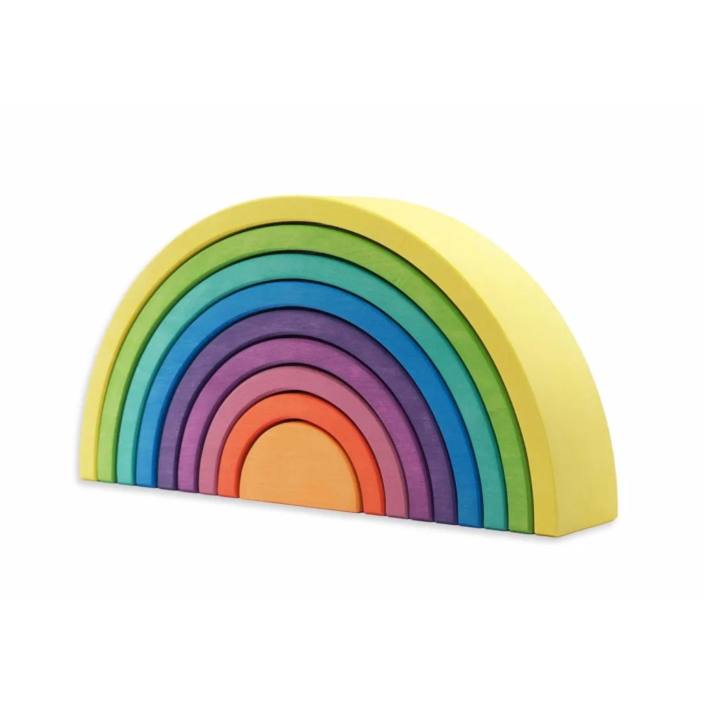 Ocamora Costruzioni In Legno | Arcobaleni Steineriani | Arcobaleno Steineriano da 9 archi - Giallo -