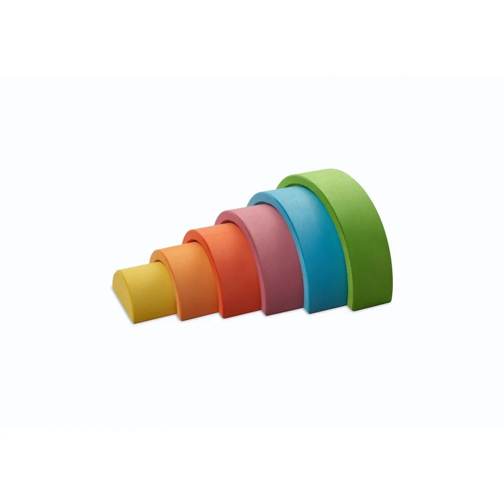 Ocamora Costruzioni In Legno | Arcobaleni Steineriani | Arcobaleno Steineriano da 6 archi - Verde -