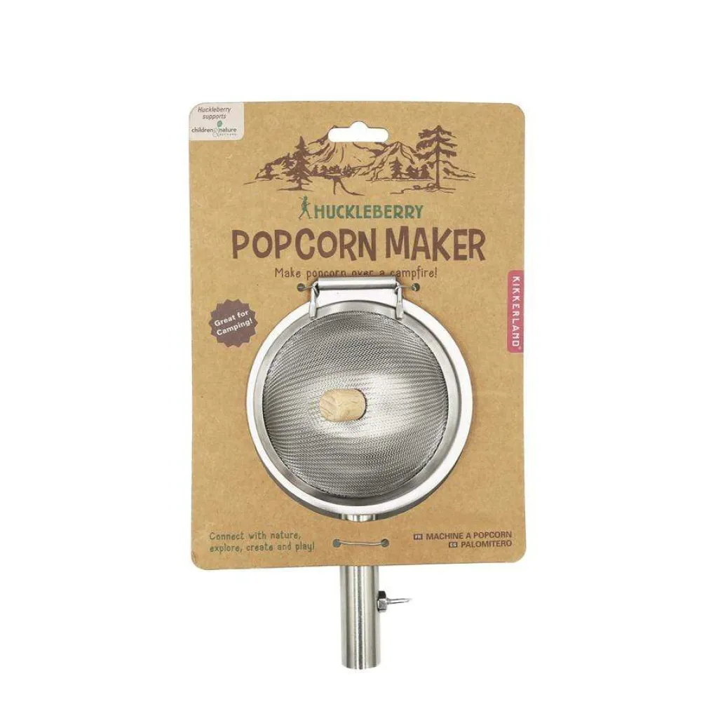 Huckleberry Outdoor E Natura | Arnese per il Popcorn