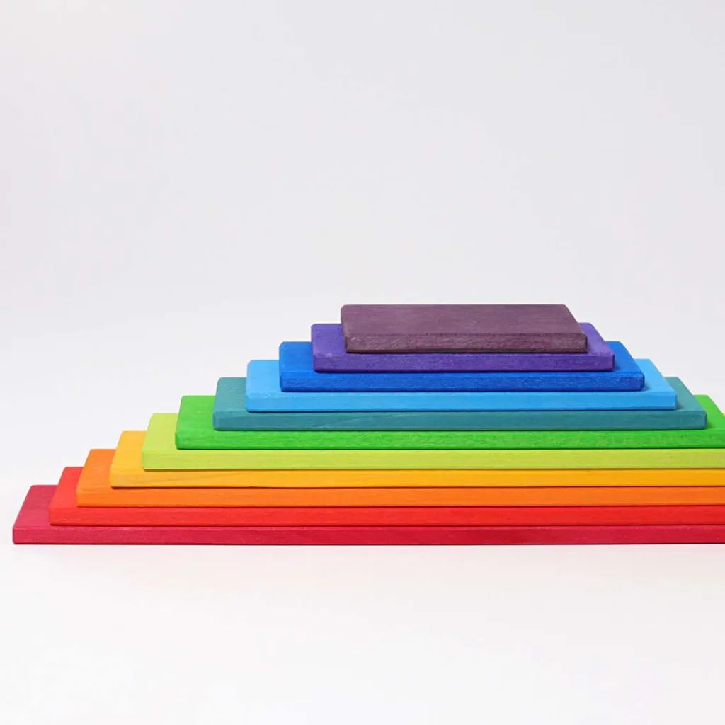 Grimm's Costruzioni In Legno | Arcobaleni Steineriani | Assicelle da Costruzione Arcobaleno