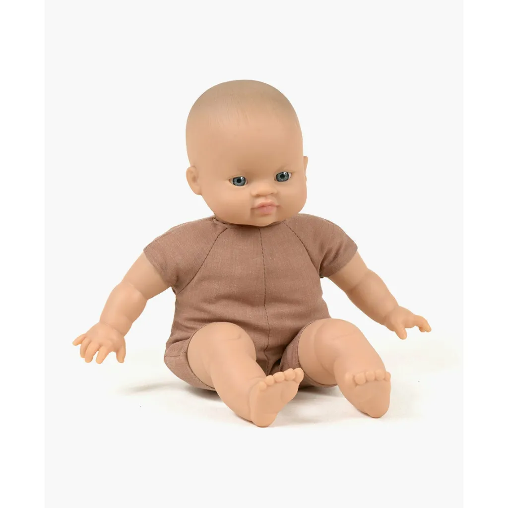 Minikane Per I Piccolissimi | Bambole | Bambola in vinile 28 cm Matteo - linea Babies -