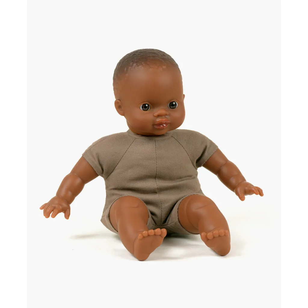 Minikane Per I Piccolissimi | Bambole | Bambola in vinile 28 cm Oscar - linea Babies -