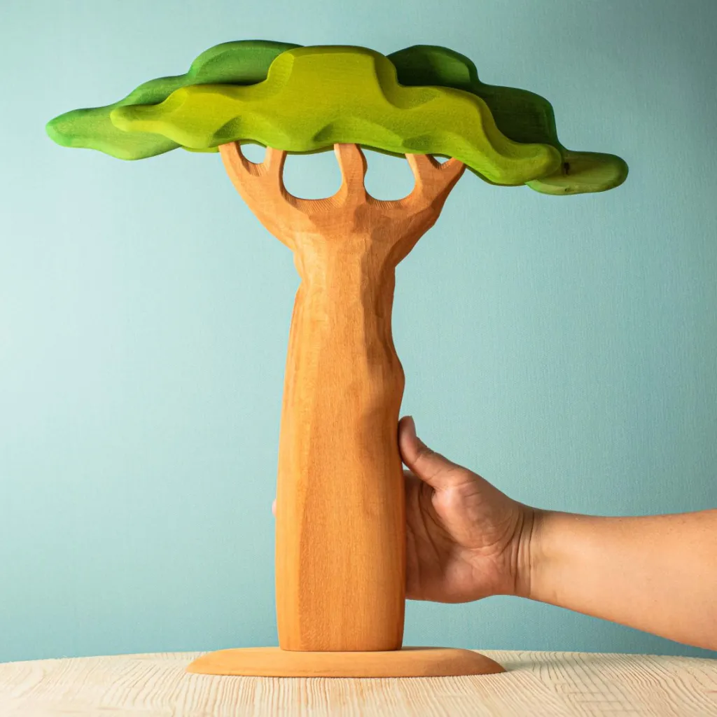Bumbutoys Case Giocattolo E Ambientazioni | Baobab in legno
