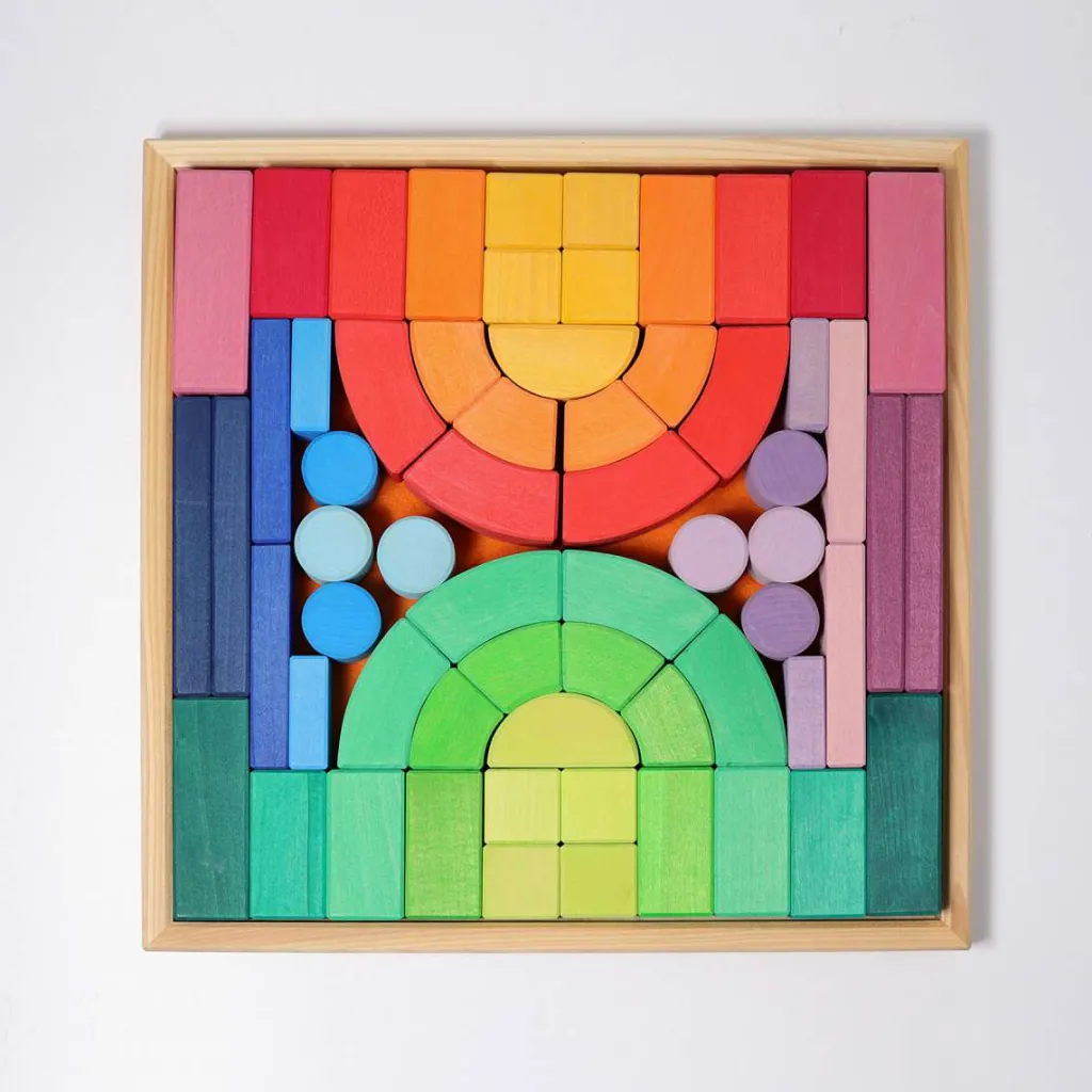 Grimm's Costruzioni In Legno | Puzzle | Blocchi da Costruzione e Puzzle Romanesque