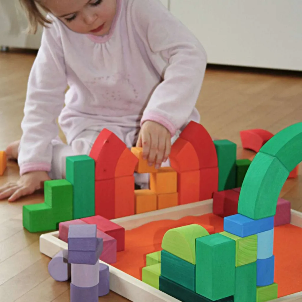 Grimm's Costruzioni In Legno | Puzzle | Blocchi da Costruzione e Puzzle Romanesque