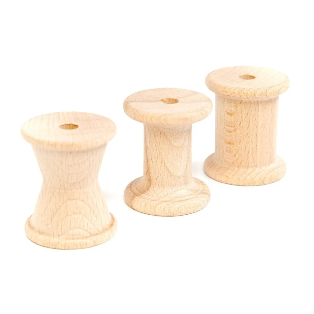 Grapat Gioco Euristico | Loose Parts | Bobine in legno naturale