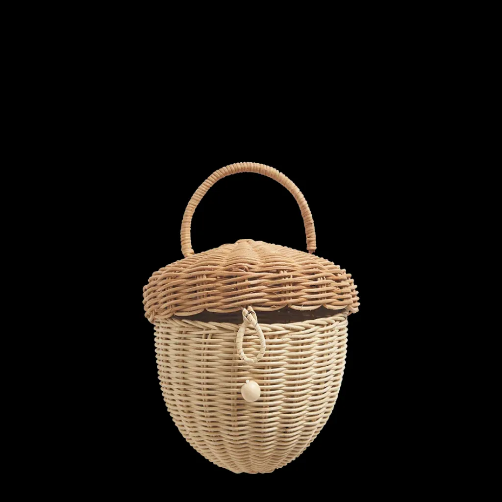 Olli Ella Outdoor E Natura | Travestimenti | Borsa in Rattan Ghianda