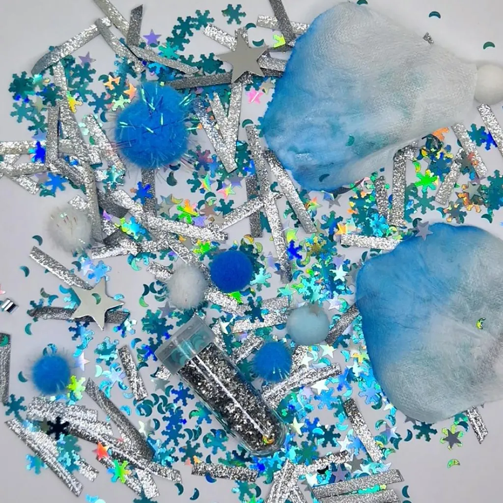 Jellystone Designs Per I Piccolissimi | Bottiglie Sensoriali | Bottiglia Sensoriale Fai Da Te - Neve