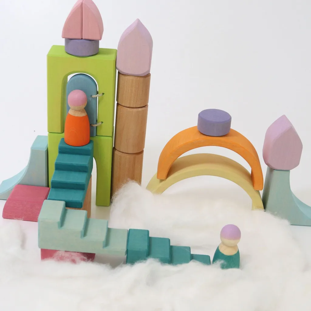 Grimm's Pasqua | Primavera | Building World Cloud Play - Set Nuvole -