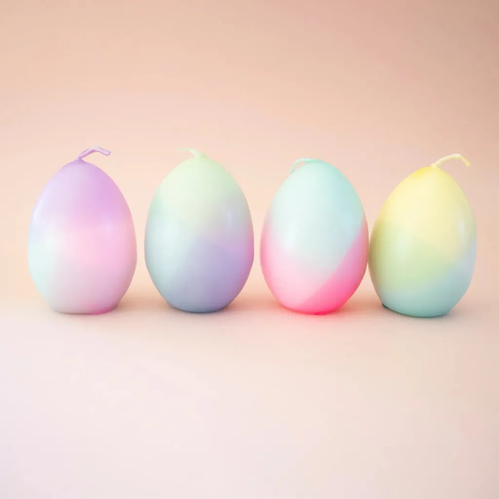 Madam Erle Pasqua | Primavera | Candele Vegan Uovo 4 pz. - "Kira" -