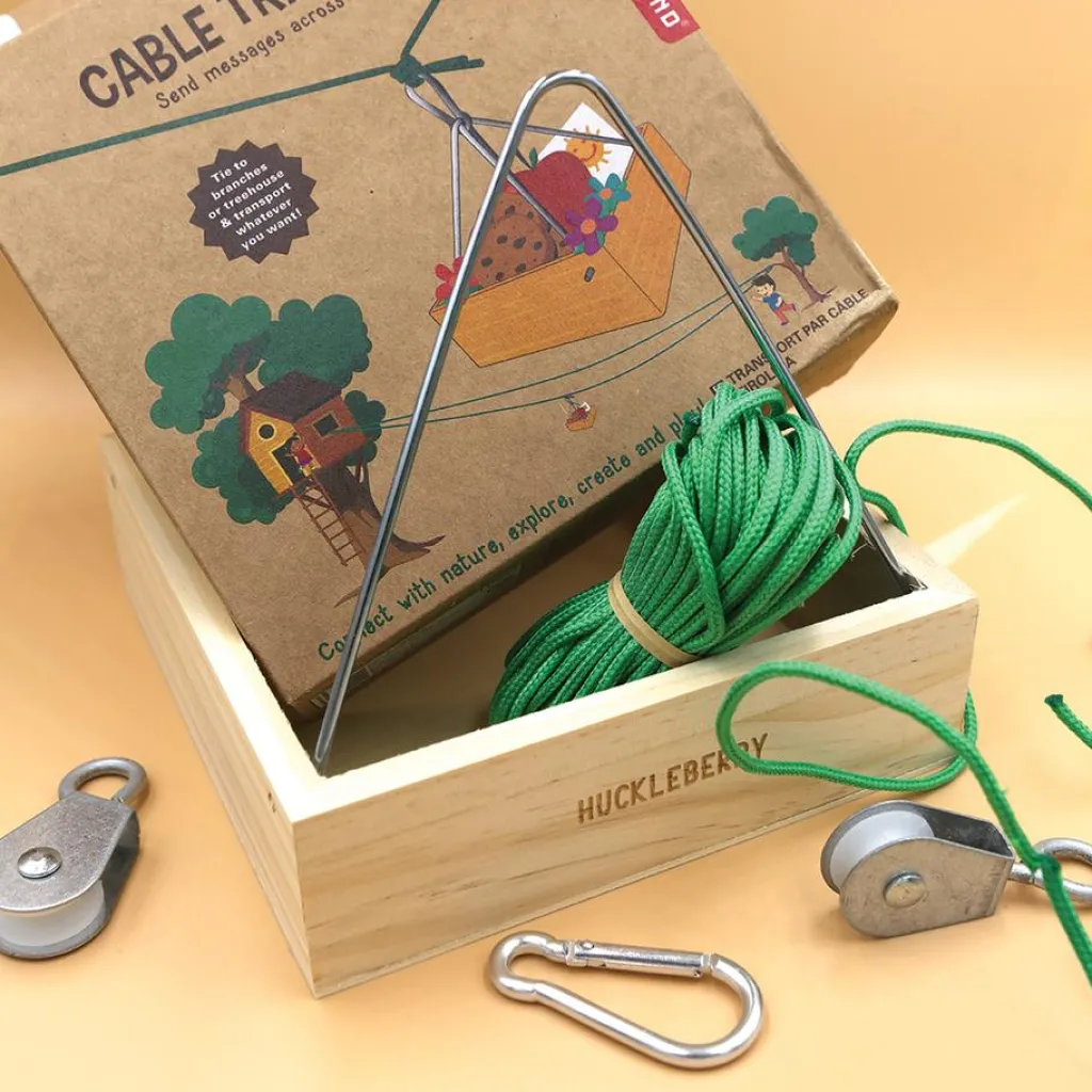 Huckleberry Outdoor E Natura | Kit Creativi | Carrucola giocattolo