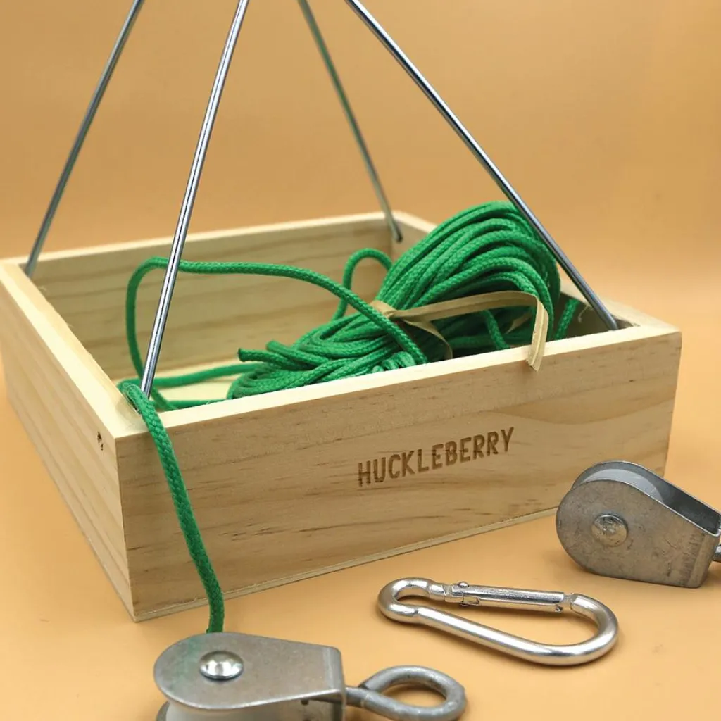 Huckleberry Outdoor E Natura | Kit Creativi | Carrucola giocattolo