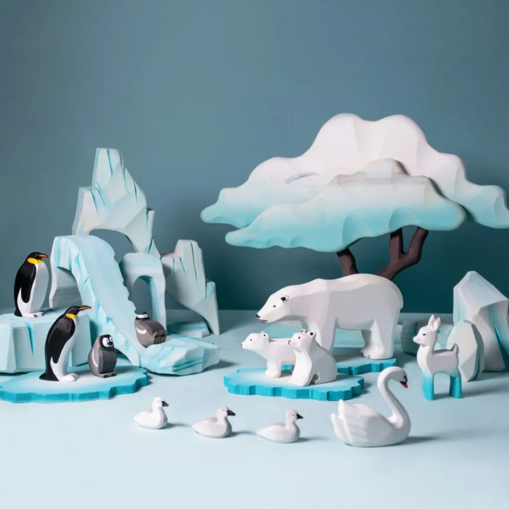 Bumbutoys Artico | Inverno | Cerbiatto Incantato Gioco in legno