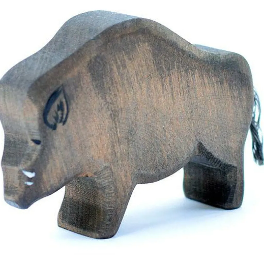 Bumbutoys Animali In Legno | Cinghiale Gioco in legno