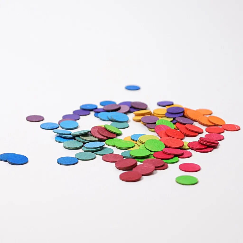 Grimm's Loose Parts | Accessori | Confettidots Arcobaleno