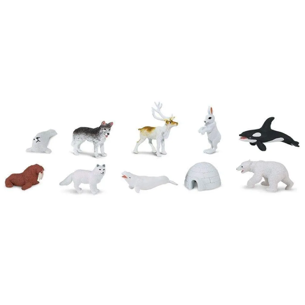 Safari LTD Animali In Plastica | Confezione Tubo Artico