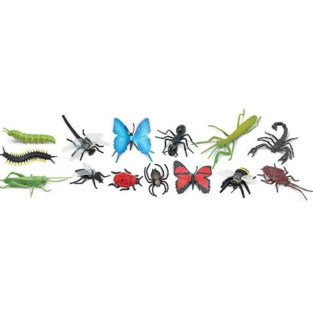 Safari LTD Insetti | Animali In Plastica | Confezione Tubo Insetti LTD