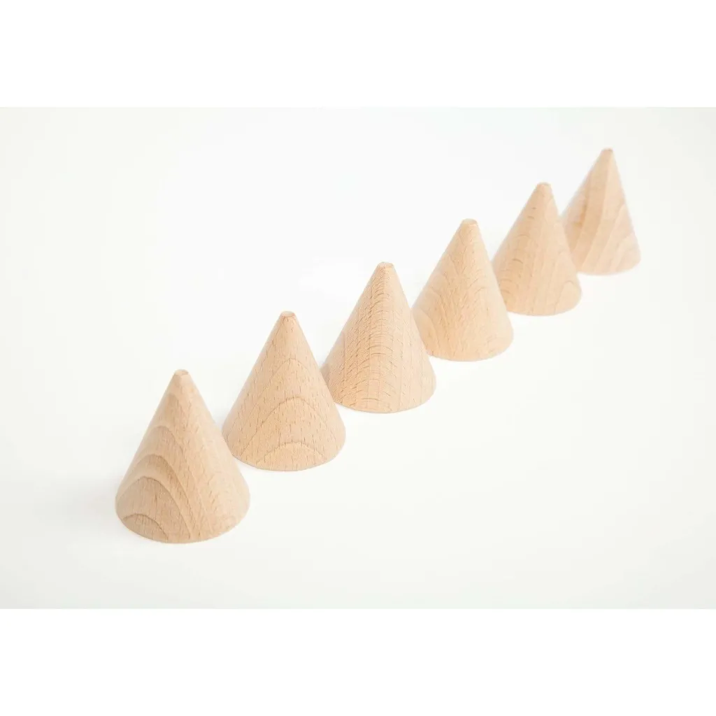 Grapat Gioco Euristico | Cono in legno naturale