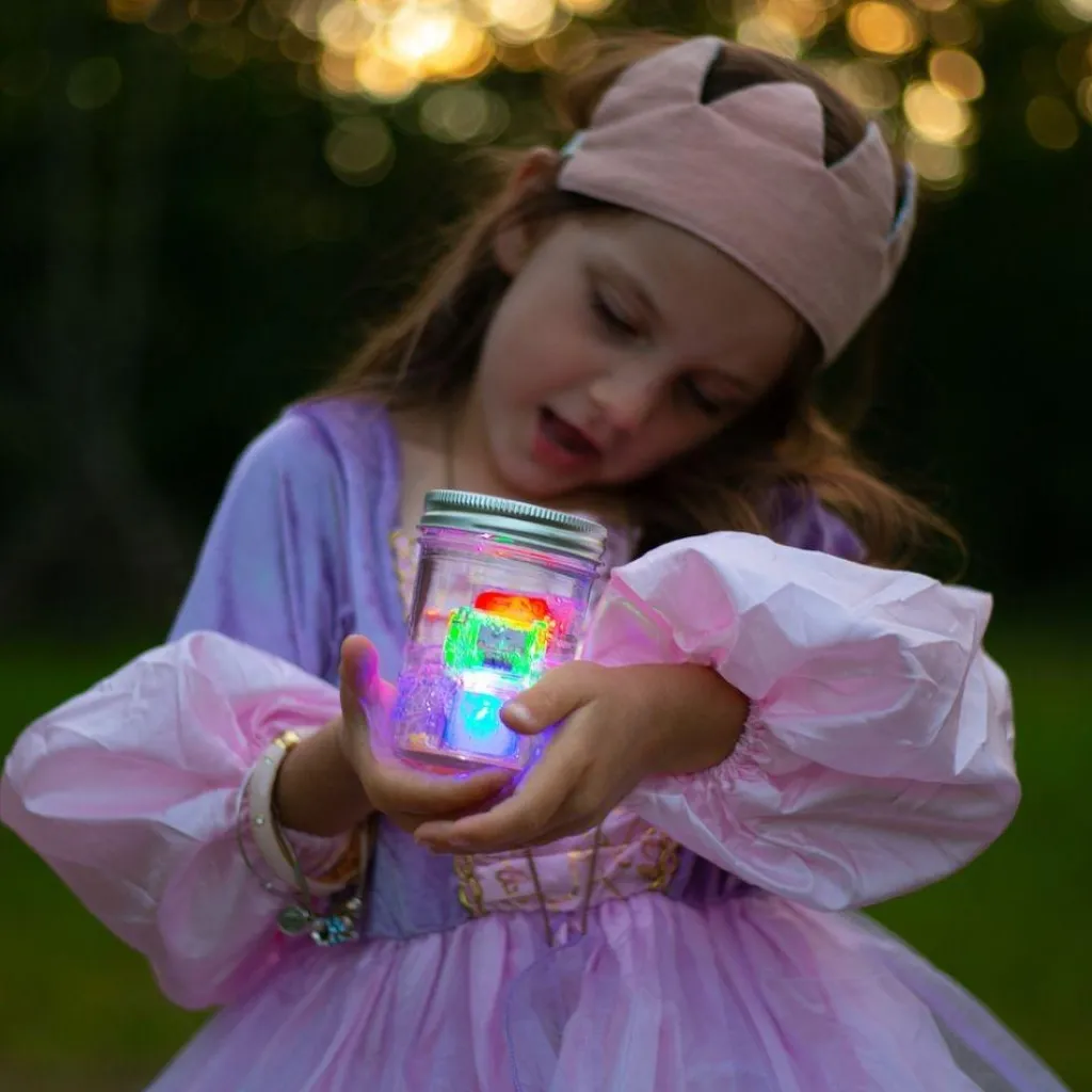 Glo Pals Pannelli Luminosi | Accessori | Cubi luminosi - Blair Azzurro - Set da 4