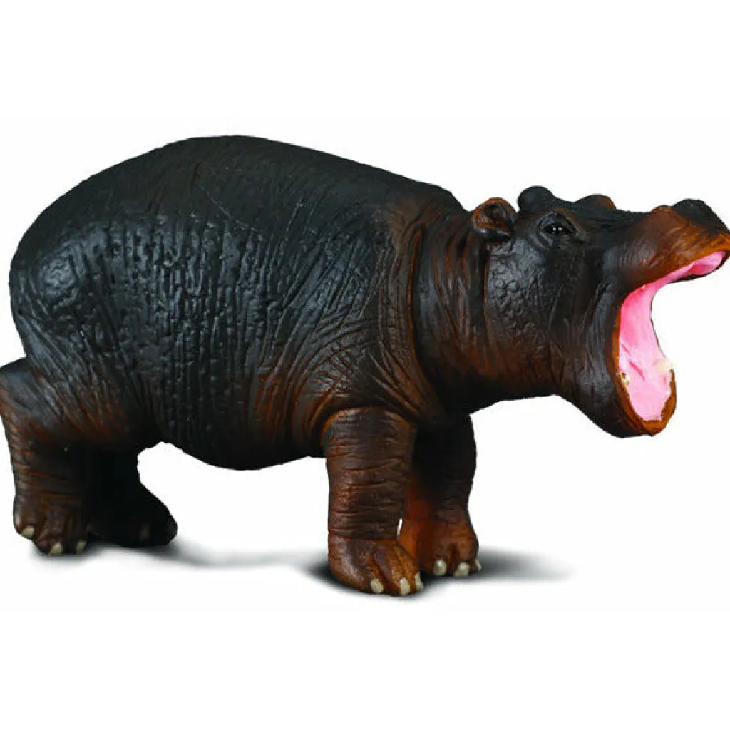 Collecta Animali In Plastica | Cucciolo di Ippopotamo Animale Giocattolo
