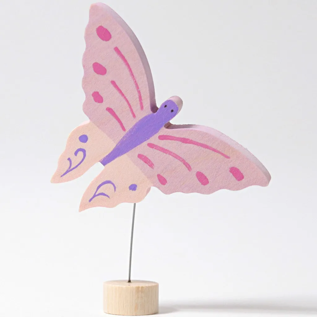 Grimm's Celebrations Figurine Decorative | Figurina Decorativa Farfalla rosa Grimm's