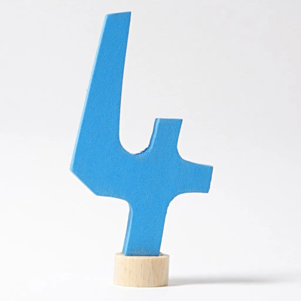Grimm's Celebrations Figurine Decorative | Figurina decorativa in legno, 4 Antroposofico - Grimm's