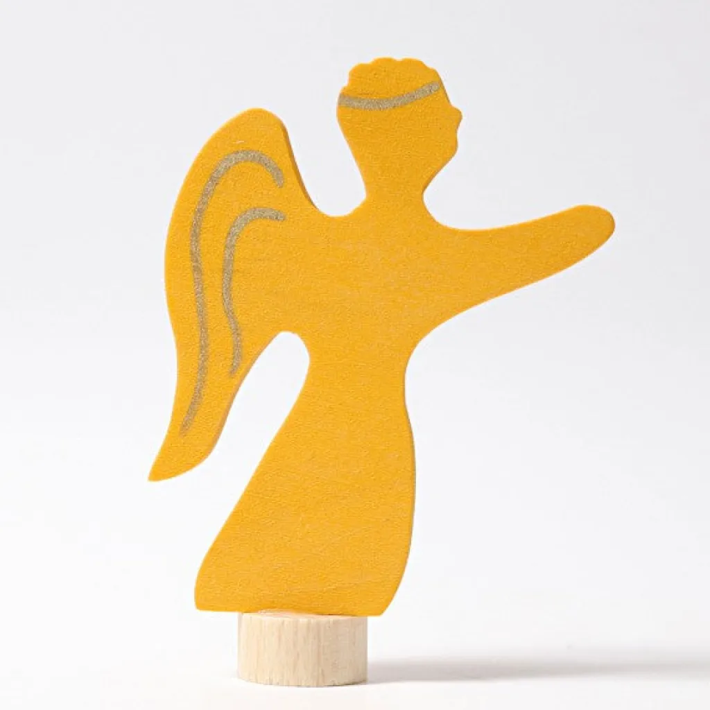 Grimm's Celebrations Figurine Decorative | Figurina decorativa in legno, Angelo - Grimm's