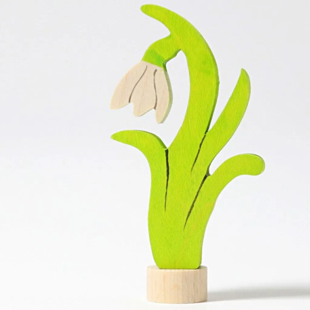 Grimm's Celebrations Figurine Decorative | Figurina decorativa in legno, Bucaneve - Grimm's
