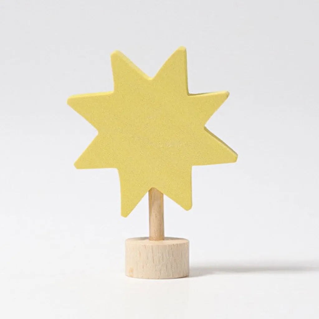 Grimm's Celebrations Figurine Decorative | Figurina decorativa in legno, Stella - Grimm's