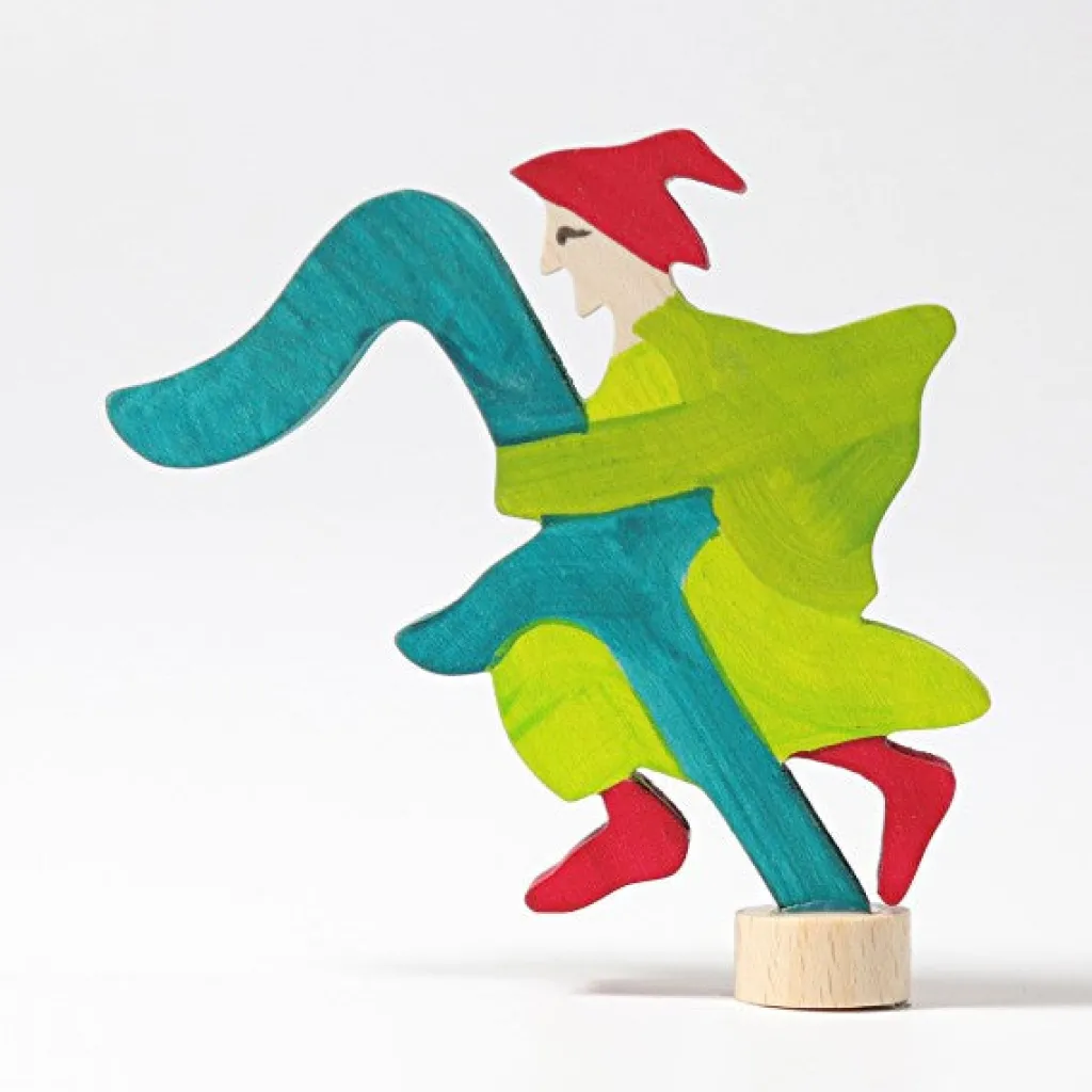 Grimm's Celebrations Figurine Decorative | Figurina Fatata in legno, numero 7 - Grimm's