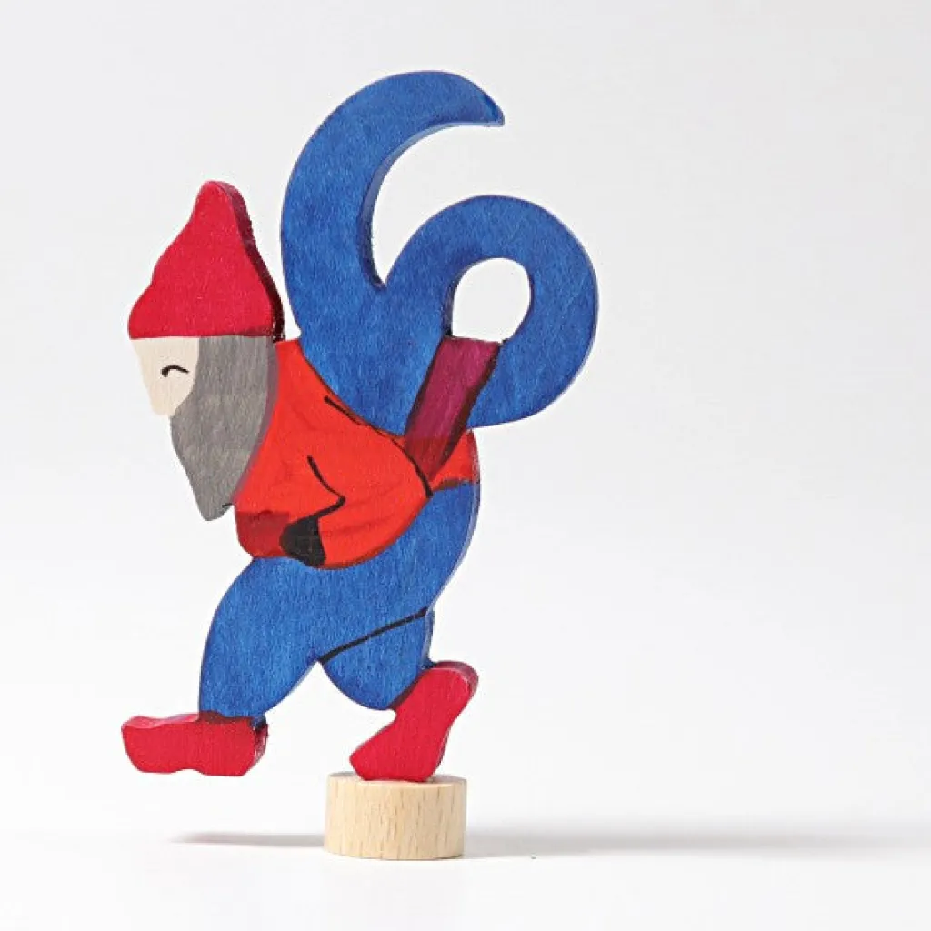 Grimm's Celebrations Figurine Decorative | Figurina Fatata in legno, numero 6 - Grimm's