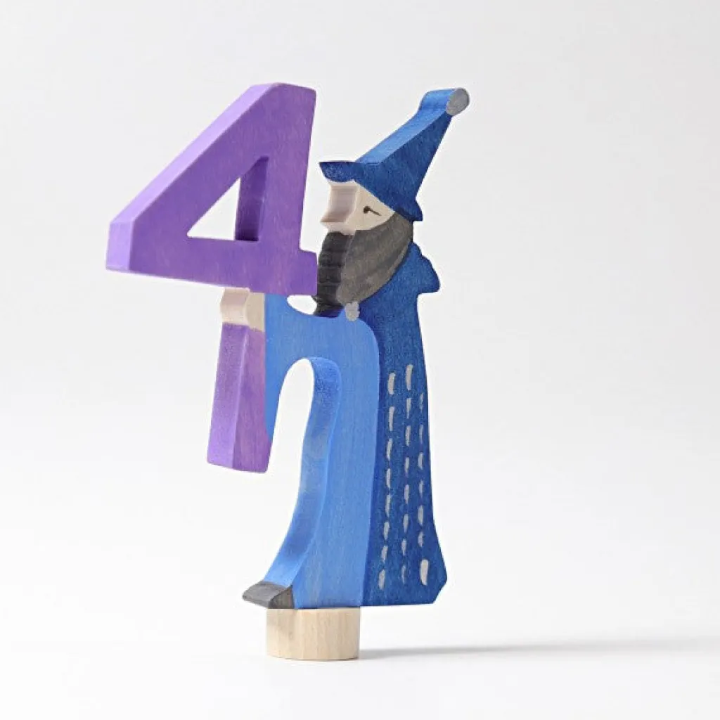 Grimm's Celebrations Figurine Decorative | Figurina Fatata in legno, numero 4 - Grimm's