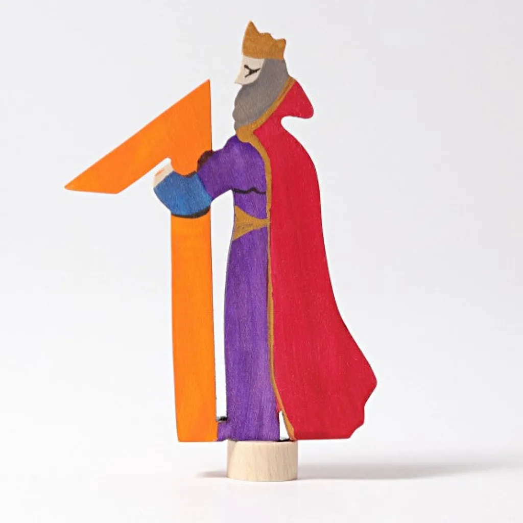 Grimm's Celebrations Figurine Decorative | Figurina Fatata in legno, numero 1 - Grimm's