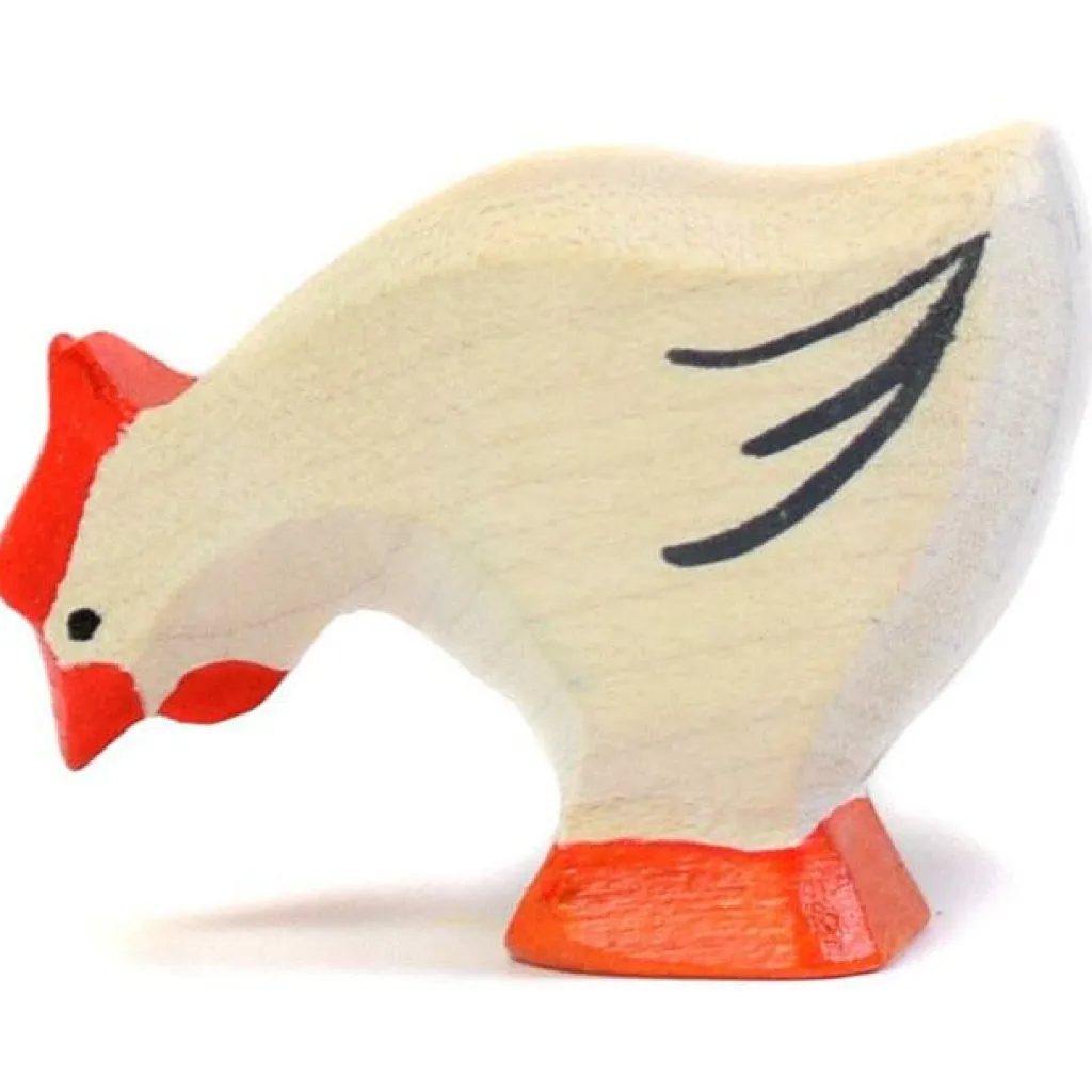Bumbutoys Pasqua | Primavera | Gallina bianca in legno