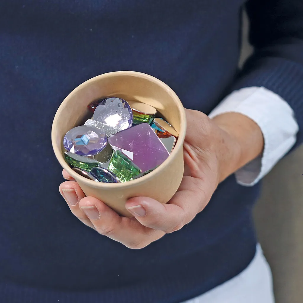 Grimm's Loose Parts | Accessori | Gemme giganti - Set da 28 pezzi -