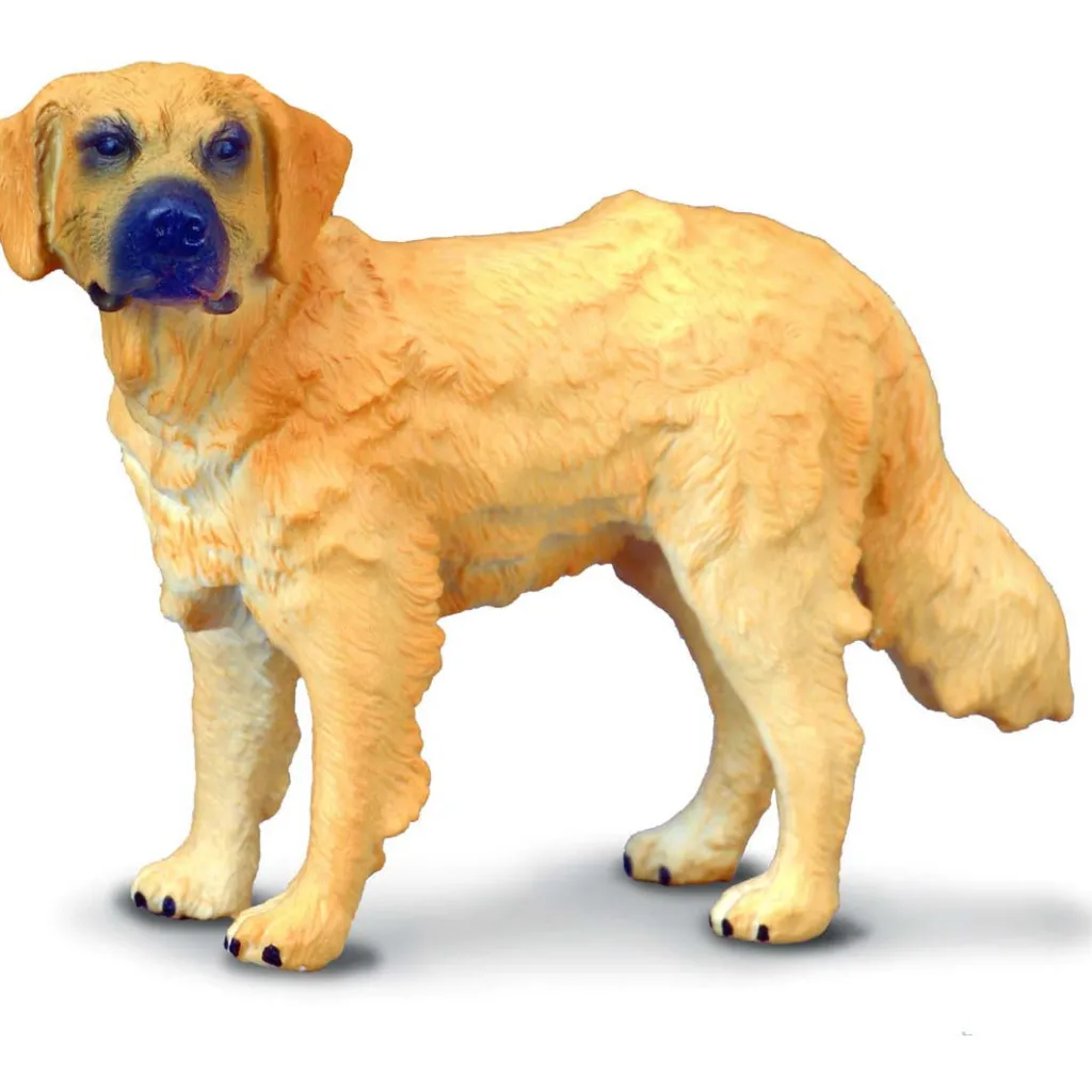 Collecta Animali In Plastica | Golden retriever Animale Giocattolo