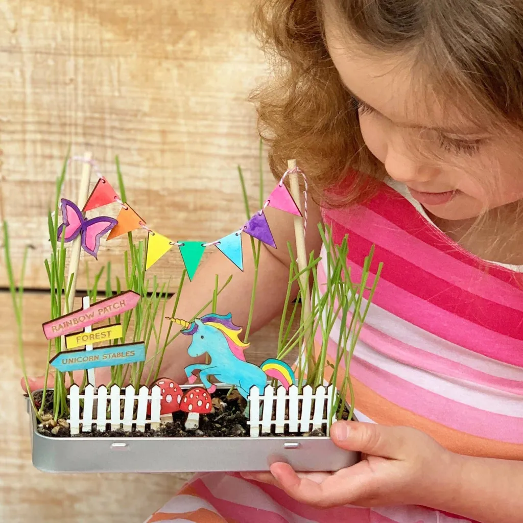 Cotton Twist Pasqua | Primavera | Kit Crea il tuo Giardino Magico degli Unicorni