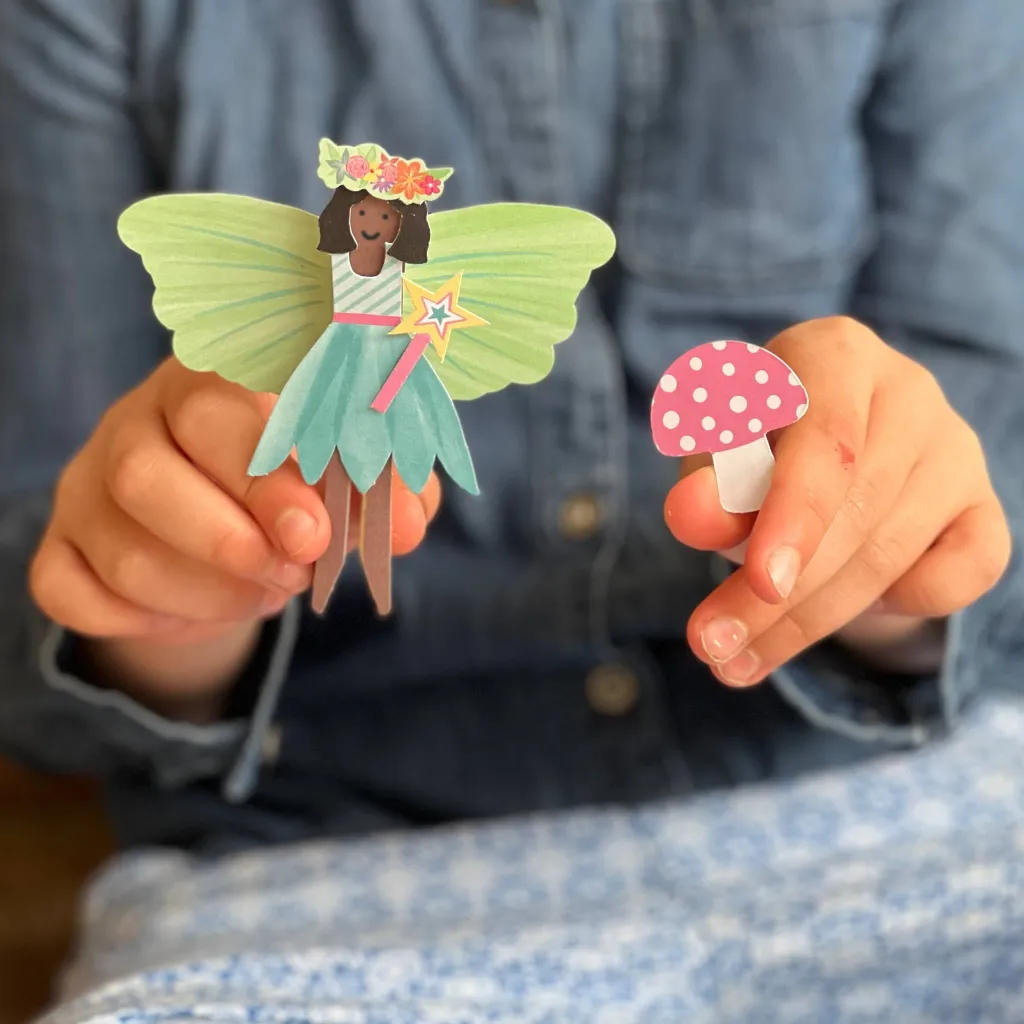 Cotton Twist Kit Creativi | Kit Crea la tua Bambola Pegdoll Fata  