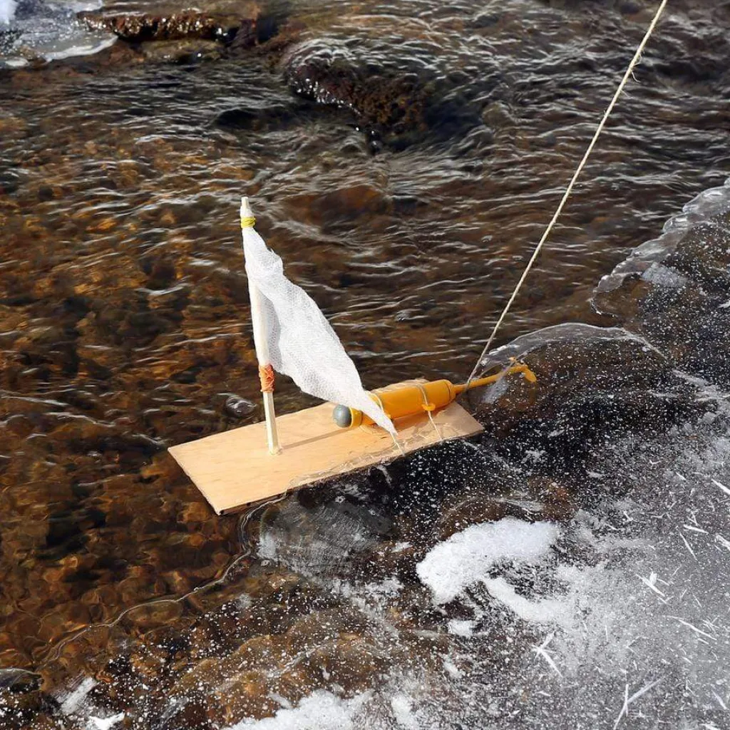 Huckleberry Outdoor E Natura | Kit Creativi | Kit Crea la tua barca a motore