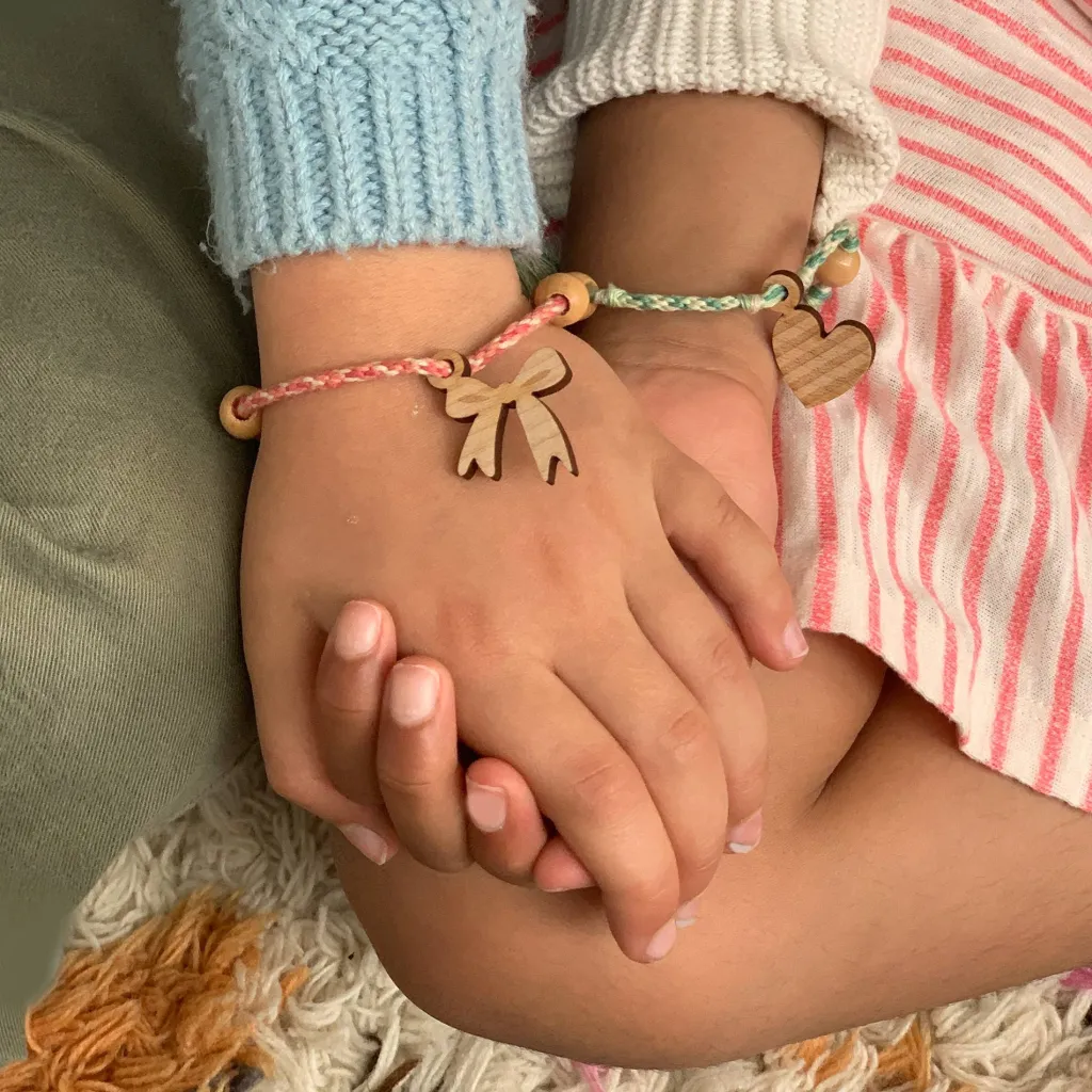 Cotton Twist Kit Creativi | Motricità Grossolana | Kit per Creare Gioielli con Ciondolo -