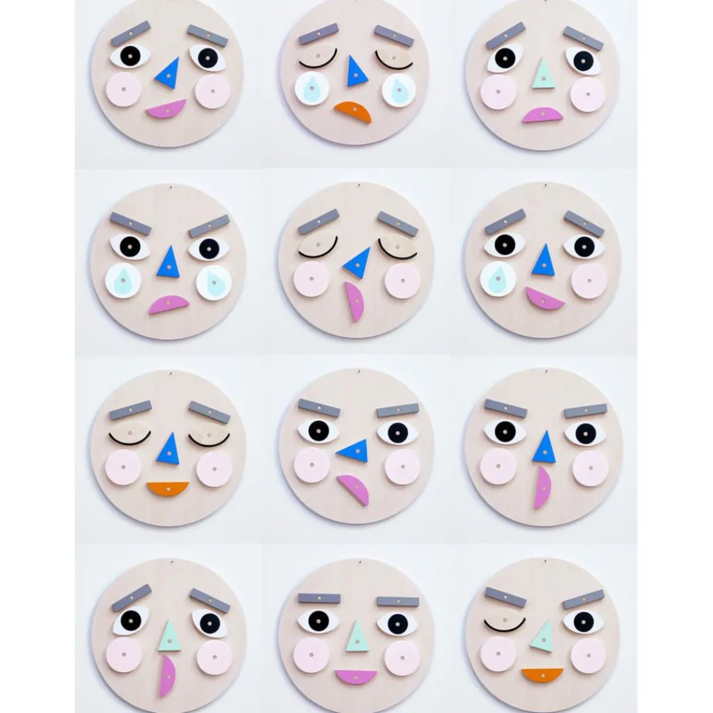 Moon Picnic Corpo Umano | Giochi Da Tavolo | Make a Face in legno
