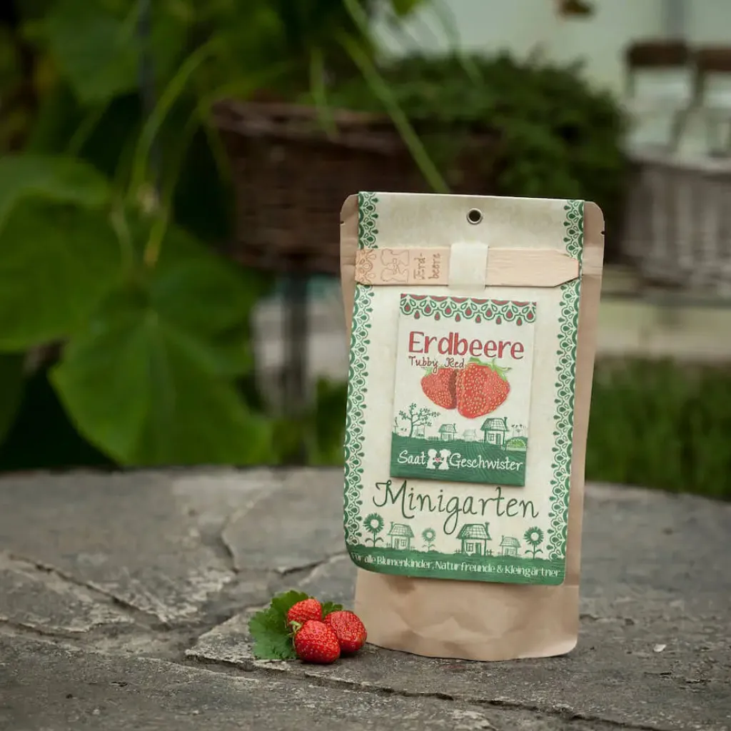 Die Stadtgärtner Pasqua | Primavera | Mini Giardino - Fragola Tubby Red -