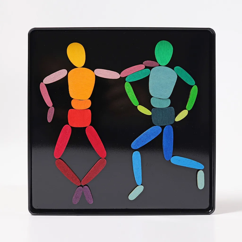 Grimm's Giochi E Puzzle Magnetici | Loose Parts | Mini Puzzle Magnetico In Movimento