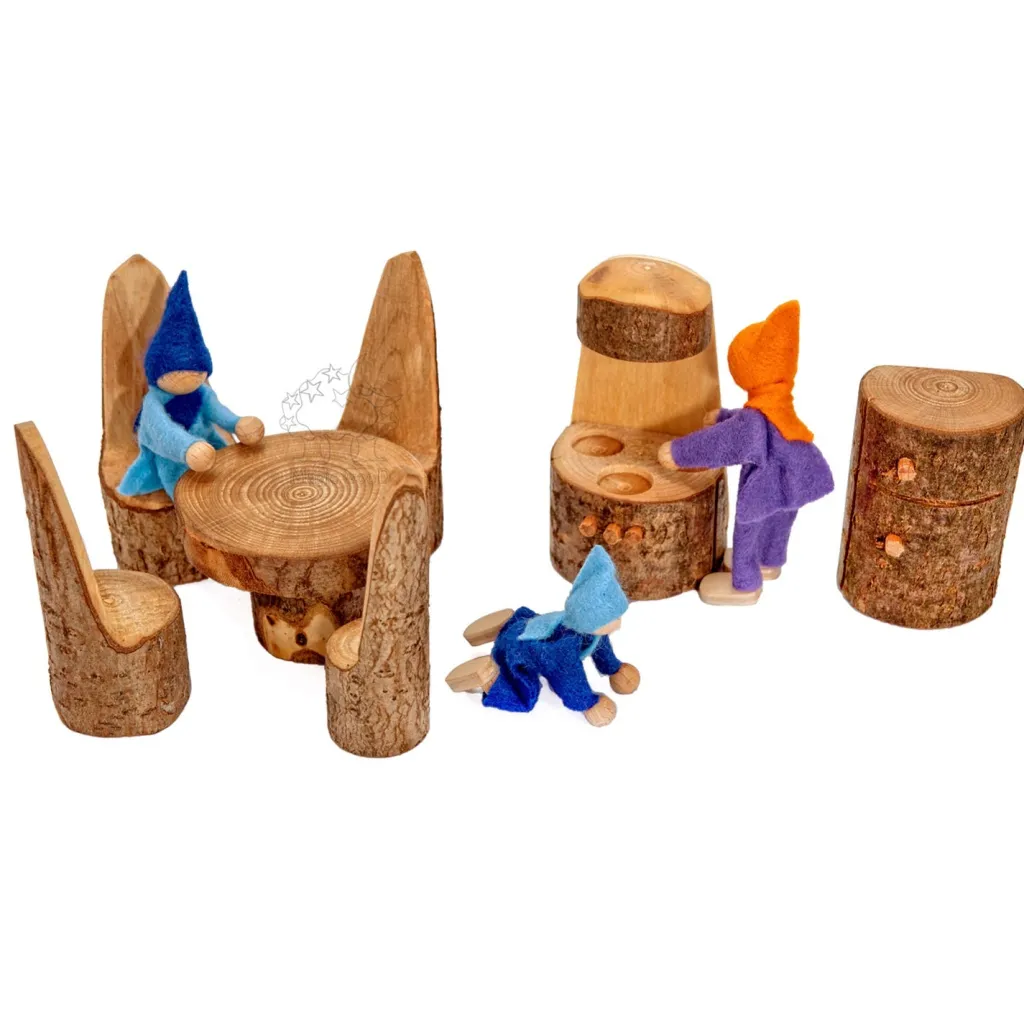 Magic Wood Case Giocattolo E Ambientazioni | Mobili per Casa delle Bambole - Cucina -