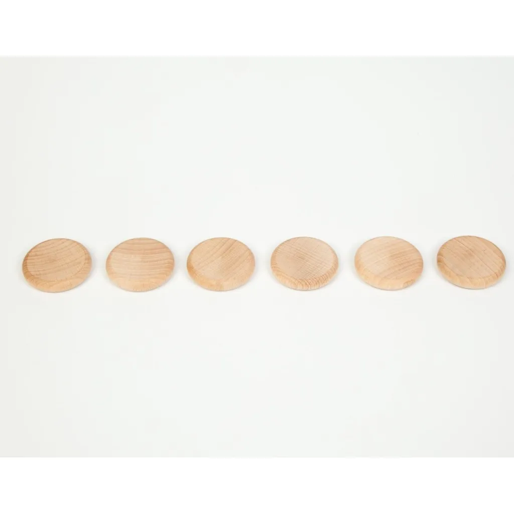 Grapat Per I Piccolissimi | Moneta in legno naturale
