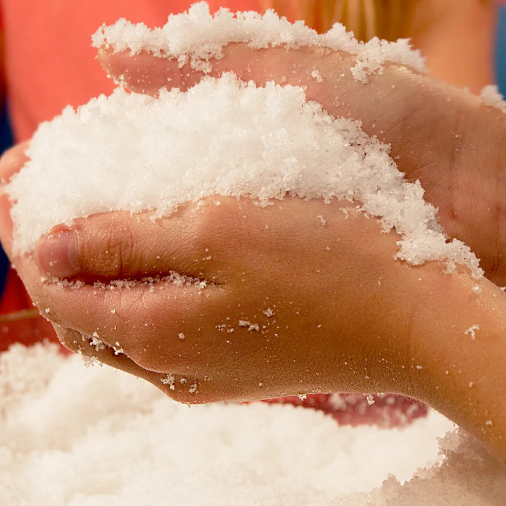 Zimpli Kids Pannelli Luminosi | Artico | Neve finta sensoriale Snoball Play