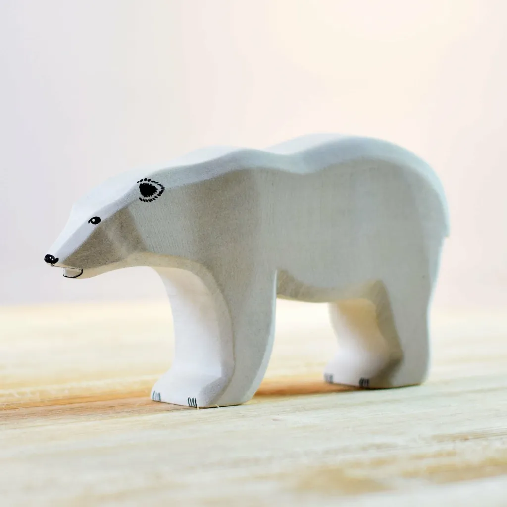 Bumbutoys Artico | Inverno | Orso polare in legno