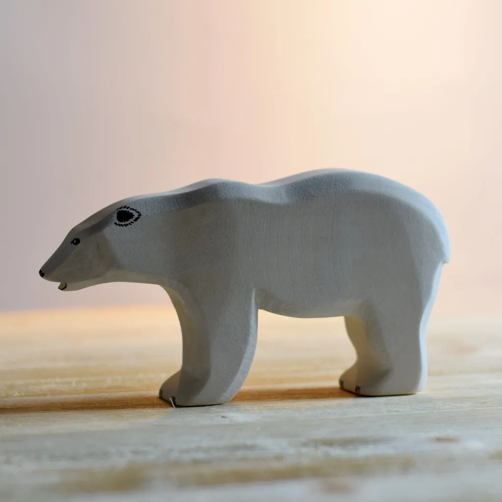 Bumbutoys Artico | Inverno | Orso polare in legno